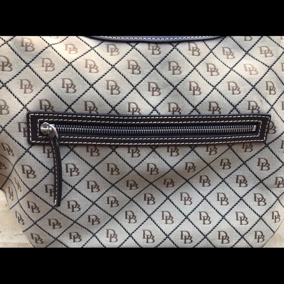 Dooney Bourke DB Logo Monogram Shoulder Bag - Picture 4 of 8